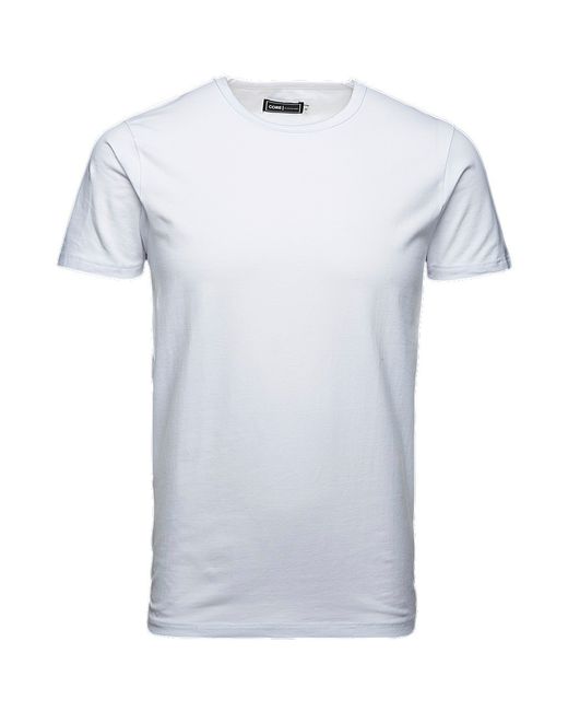 Jack & Jones Optical White Stretch Plain Basic M / C T-Shirt