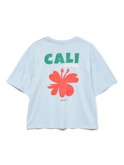 Camiseta m/c Cali Colombia Vero Moda Sky Blue