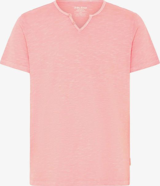 Camiseta m/c con 2 botones Blend Of America Rose Cloud