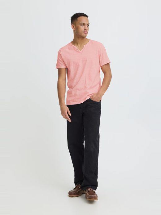 Camiseta m/c con 2 botones Blend Of America Rose Cloud