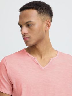 Camiseta m/c con 2 botones Blend Of America Rose Cloud