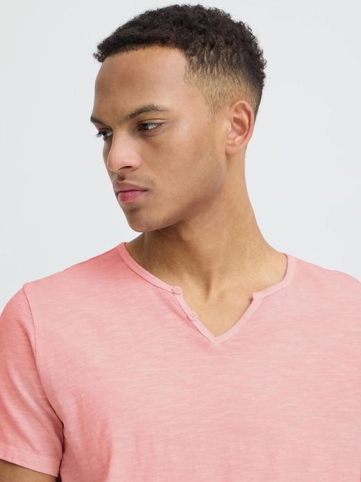 Camiseta m/c con 2 botones Blend Of America Rose Cloud