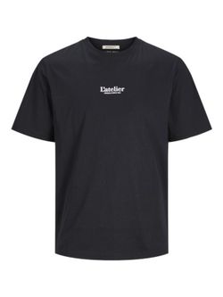Camiseta m/c con back print L'Atelier Jack & Jones Black