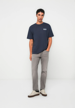 Camiseta m/c con backprint Hike club Only & Sons Blue Nights