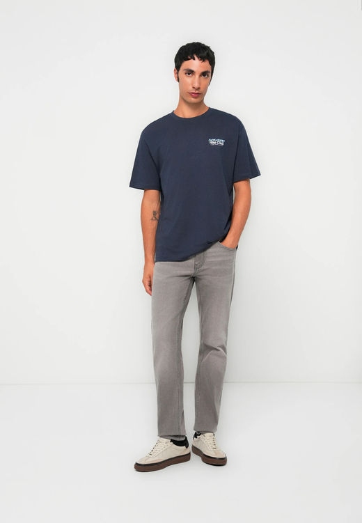 Camiseta m/c con backprint Hike club Only & Sons Blue Nights