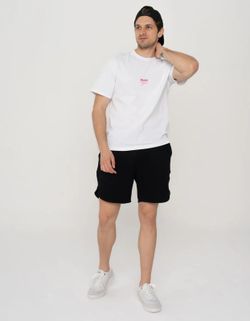 Camiseta m/c con Backprint multicolor Jack & Jones Bright White