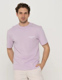 Camiseta m/c con Backprint multicolor Jack & Jones Lavender