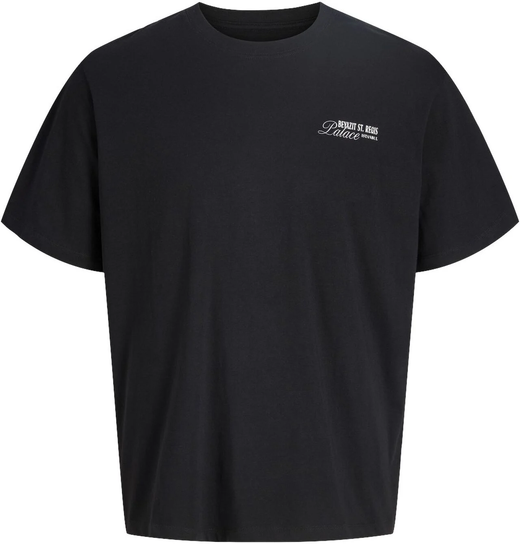 Camiseta m/c con backprint Palace Jack & Jones Black