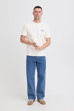 Camiseta m/c con backprint Summertime Blend Of America White