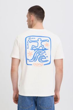 Camiseta m/c con backprint Summertime Blend Of America White