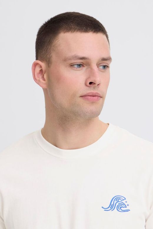 Camiseta m/c con backprint Summertime Blend Of America White