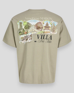 Camiseta m/c con backprint Villa Jack & Jones Vintage