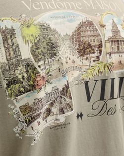 Camiseta m/c con backprint Villa Jack & Jones Vintage