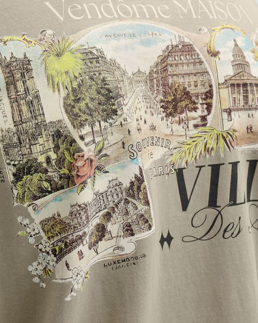 Camiseta m/c con backprint Villa Jack & Jones Vintage