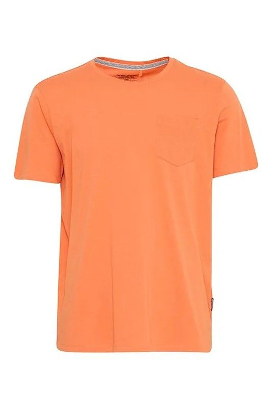 Camiseta m/c con bolsillo Blend Of America Persimmon Orange 4XL