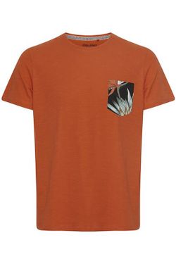 Camiseta m/c con bolsillo estampado Blend Of America Orange