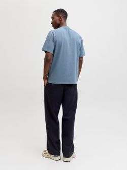 Camiseta m/c con bolsillo Jack & Jones Blue
