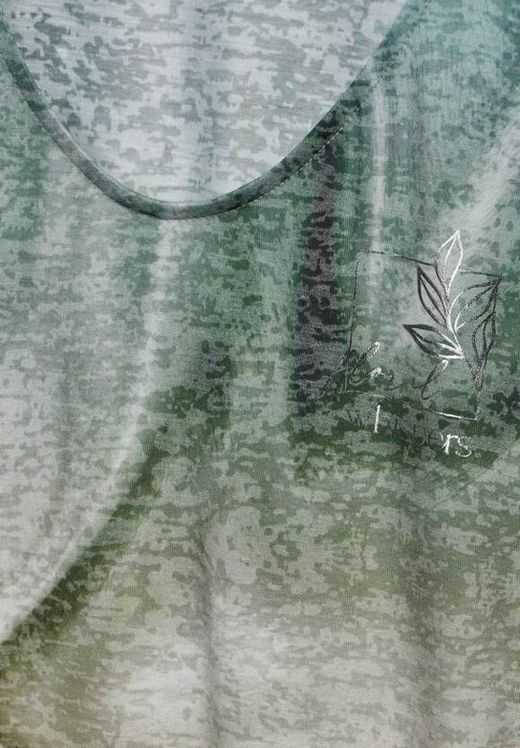 Camiseta m/c con degradado color Street One Green
