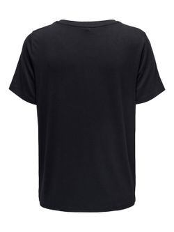 Camiseta m/c con detalles brillantes Only Black