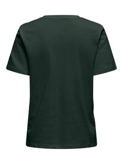 Camiseta m/c con dibujo calavera Only Black