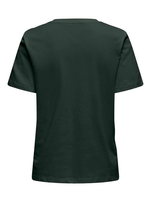 Camiseta m/c con dibujo calavera Only Black