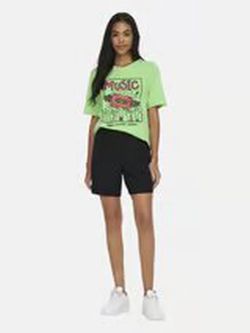 Camiseta m/c con dibujo cassette Only Green