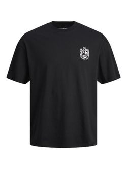 Camiseta m/c con dibujo ramen soup Jack & Jones Black