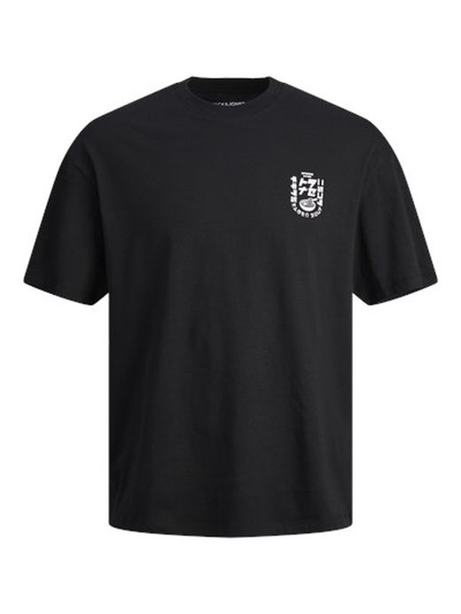 Camiseta m/c con dibujo ramen soup Jack & Jones Black