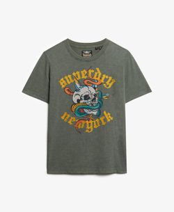 Camiseta m/c con dibujo tatto multicolor Superdry Beetle