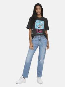 Camiseta m/c con dibujo teléfono Only Phantom