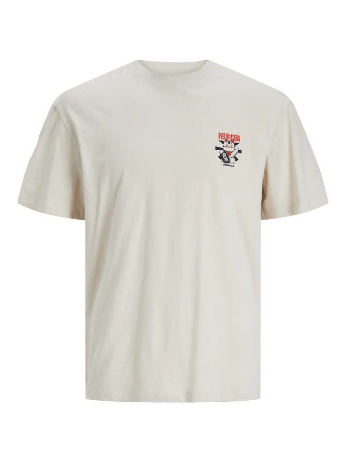 Camiseta m/c con dibujos comics manga Jack & Jones Moonbean 4XL