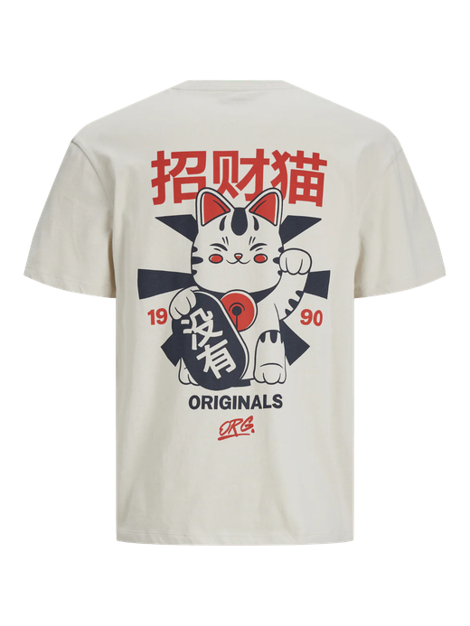 Camiseta m/c con dibujos comics manga Jack & Jones Moonbean