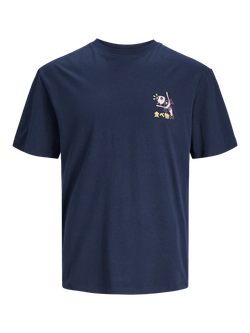 Camiseta m/c con dibujos comics manga Jack & Jones Sky Captain