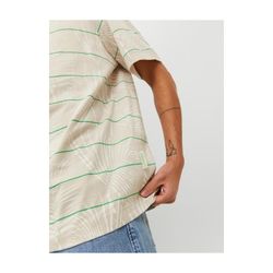 Camiseta m/c con estampado hojas palmera Jack & Jones Bright White