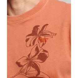 Camiseta m/c con estampado tropical Superdry Sun Orange