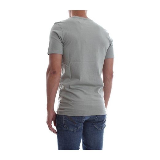 Camiseta m/c con hojas tropicales Jack & Jones Iceberg Green