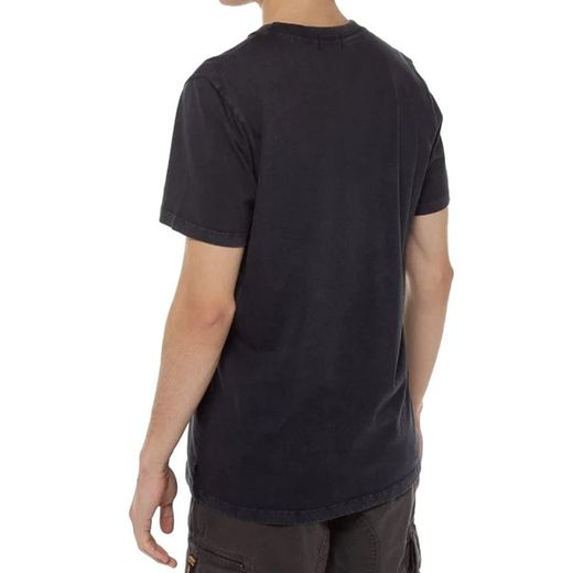 Camiseta m/c con letras branding Superdry Eclipse Navy