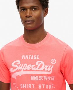 Camiseta m/c con letras branding Superdry Hyper Fire