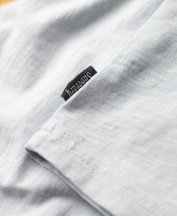 Camiseta m/c con letras branding y efecto delavado Superdry Sea Spray