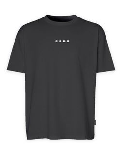 Camiseta m/c con letras Core Jack & Jones Black