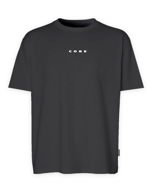 Camiseta m/c con letras Core Jack & Jones Black