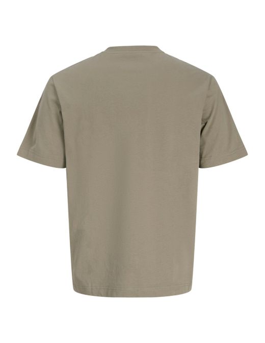 Camiseta m/c con letras Core Jack & Jones Vetiver