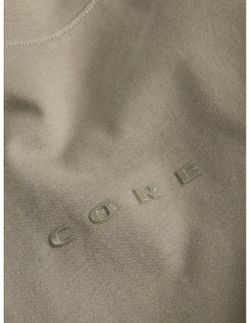 Camiseta m/c con letras Core Jack & Jones Vetiver