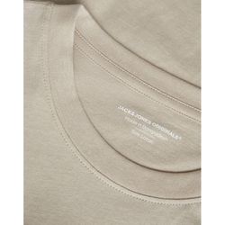 Camiseta m/c con letras engomadas Originals Jack & Jones Humus