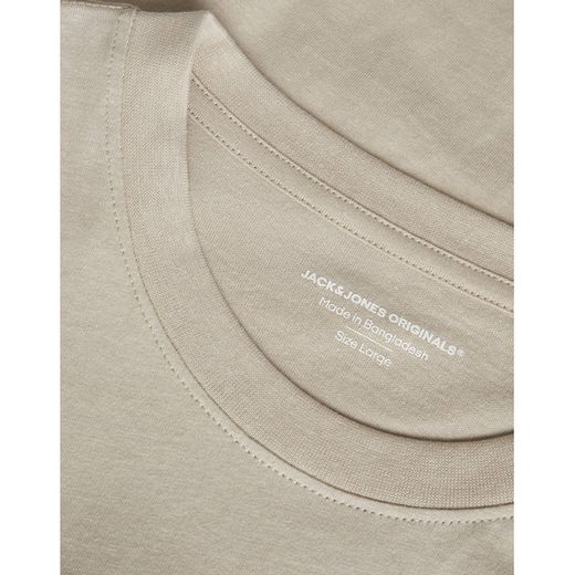 Camiseta m/c con letras engomadas Originals Jack & Jones Humus