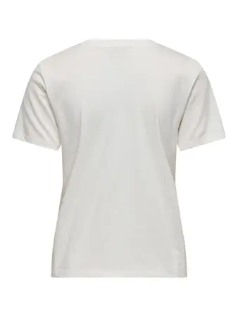 Camiseta m/c con letras Lucky Jdy Cloud Dancer