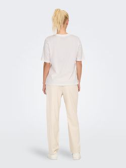 Camiseta m/c con logo lengua multicolor Only Xxxx