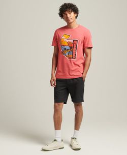 Camiseta m/c con mapa California Superdry Candy Rose