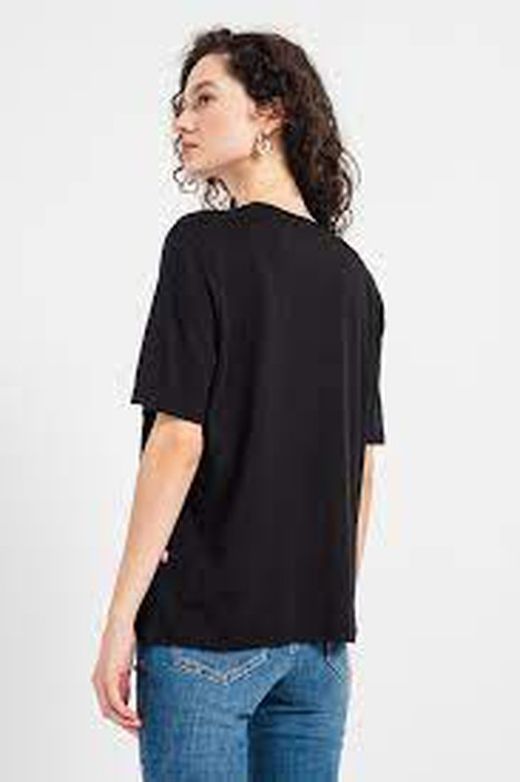 Camiseta m/c con print multicolor Only Black