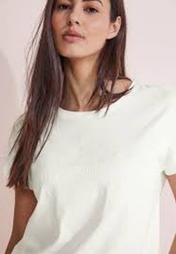 Camiseta m/c con print bordado Nautical Street One Off White